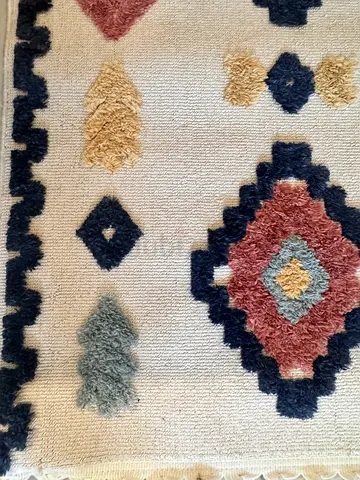 Handmade Turkish Runner Rug 150x80 cm - Good Condition