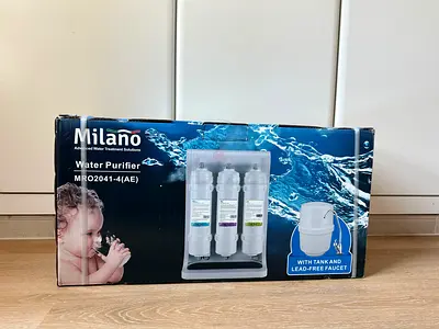 Water filter for 50 AED