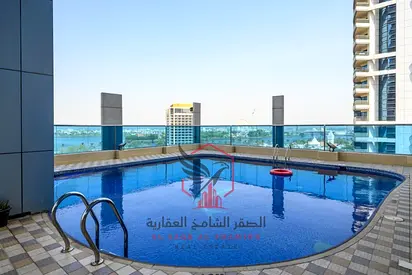 غرفه وصاله في المجاز1 تكييف وباركن مجاني مع جيم ومسبح مجاني موقع مميز وحيوي قريب من كل الخدمات مثل المقاهي والمتاجر وقريب من مخرج دبي