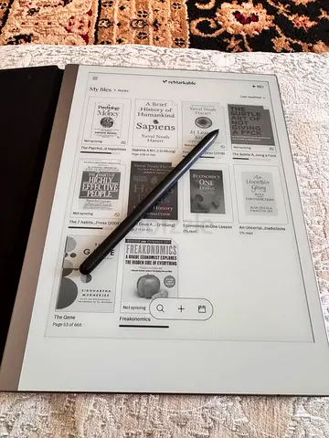 reMarkable 2 – 10.3" Paper Tablet | Digital Notebook & E-Reader | Case + Generic Marker | Excellent