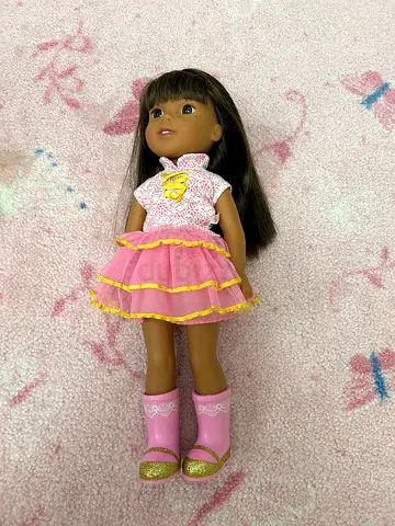 Best Deal! American Girl Wellie Wishers Ashlyn w 6 outfits and Accessories