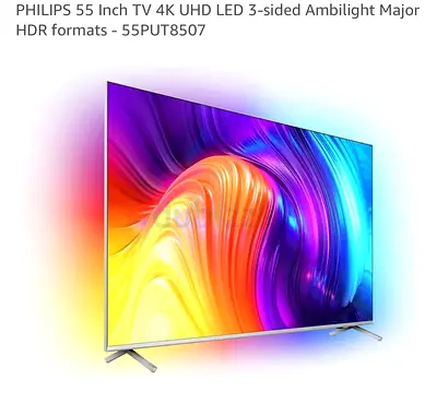 55” Philips 4K Ambilight TV