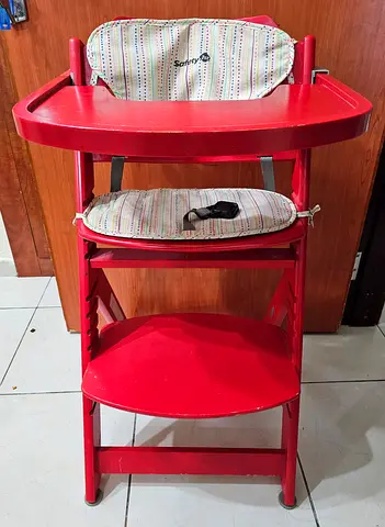 High chair and toilet step seat