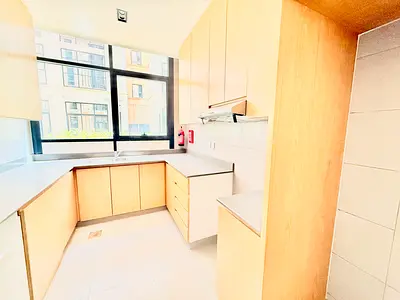 Lavish 2BHK apartment three washroom private garden with shampoo cover parking kids area Al Maha residential Sharjah Lavish 2BHK apartment three washroom private garden with shampoo cover parking kids