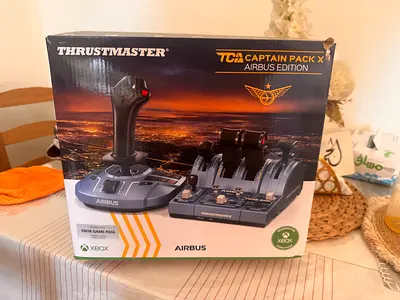 Thrustmaster TCA Captain Pack X Airbus Edition - Flight Joystick & Throttle for Xbox and PC