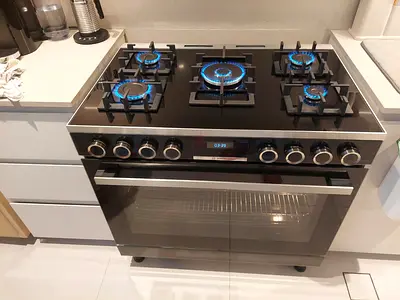Bosch 8series Gas Cooker 90x60cm Black