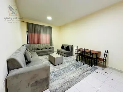 Furnished apartment for monthly rent two bedrooms and a living room in Al Nuaimiya area, AjmanPrime location with easy access to Dubai and Sharjah exi