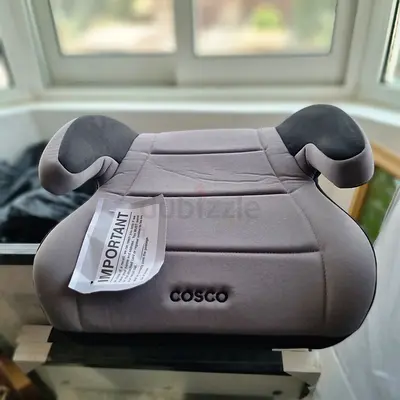 BRAND NEW Cosco Top Side Booster Seat – Grey/Black – Up to 45kg