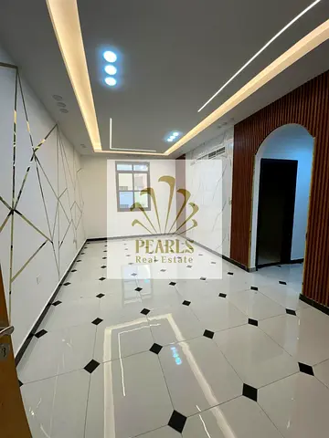 Spacious 2BR apartment for annual rent in Al Rawda 3 Ajman. Prime location, 2 baths, luxury finish. AED 45K yearly, 4 payments undated security cheque