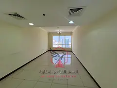 Luxury 3BR apartment for rent in Al Qasimia Al Mahatta, free parking, free gym, balcony with an exce