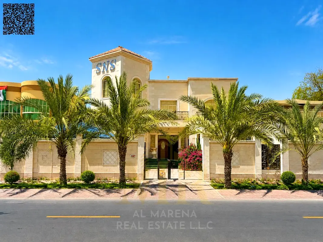 A villa with a price including electricity, water and air conditioning fees on the main street, ready to move in, with a special discount for cash in