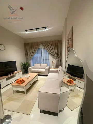Monthly Furnished 2BR Hall Brand New First Tenant Gulfa Tower Sheikh Khalifa St 2Bath Balcony Fully Equipped Prime Location