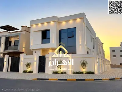 Directly behind services | Own a luxury corner villa in Al Zahia, Ajman | 5 master bedrooms | A gre