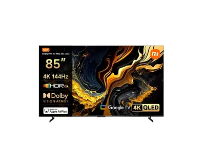 Xiaomi 85 Inch Max 85 | QLED 4K Smart TV | Free Wall Mount | Free Delivery + Warranty