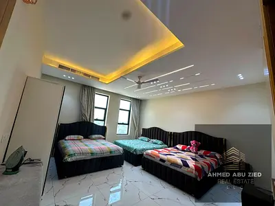Luxury Villa for Rent in Al Bahia, Ajman: 5 Master BR, Majlis, Maid's Room. Furnished/Unfurnished.