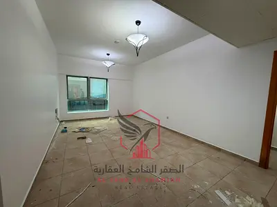The most beautiful one-bedroom apartment with a living room, air conditioning, parking, gym, and swimming pool for free in the finest towers of Sharja