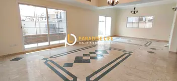 fully upgraded semi detached/5 bedroom villa G+1 level/one bed room ground floor/covered parking/for