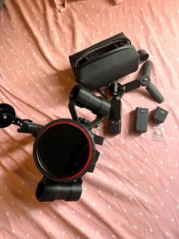 DJI Osmo Pocket 3 with Accessories - Gimbal, Batteries, Case