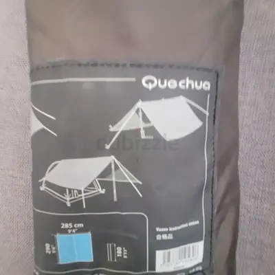 Unused Quechua Camping Tarp, 290 x 285 x 180 cm