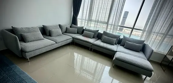 Perfect condition IKEA Sodhrmn u shape sofa like a new