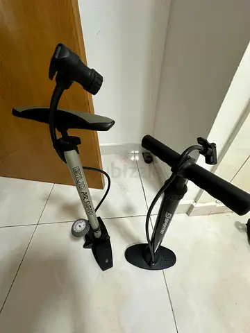 Spartan and Giyo Air Supply Bicycle Floor Pumps