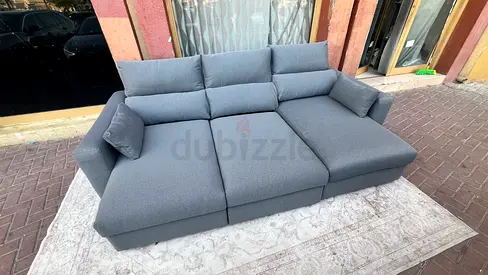 IKEA Esklstuna L shape Sofa Bed Dark Gray