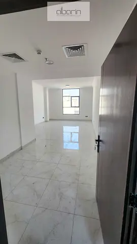 For rent in Ajman, Al Yasmeen area: a very spacious one-bedroom apartment with a living room—first-