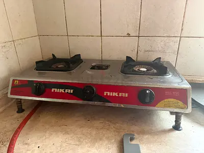 Nikai 2-Burner Gas Stove - Portable Kitchen Cooktop