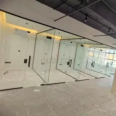 Office glass partition