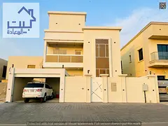 **Villa for sale in Al-Amrah - Ground floor + First floor + Roof** Includes electricity, water and a