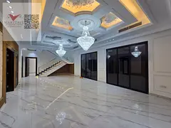 The most luxurious villa in Al Zahia area, free ownership for all nationalities, with the possibilit