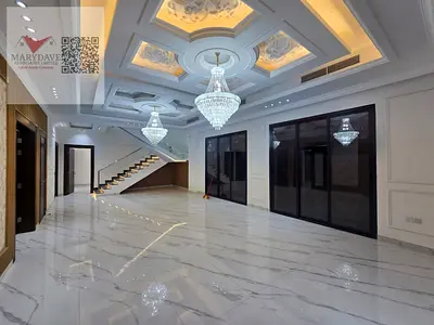 The most luxurious villa in Al Zahia area, free ownership for all nationalities, with the possibility of financing