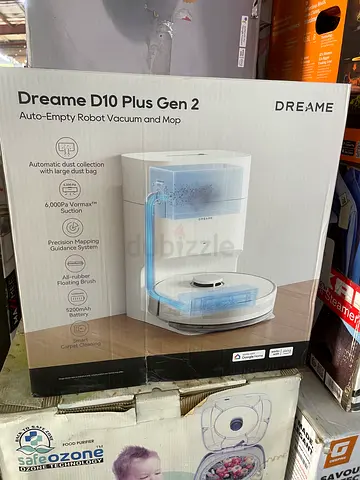 Dreame D10 Plus Gen 2 Robot Vacuum & Mop with Auto-Empty Dock (sealed box)