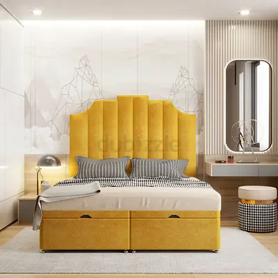 Queen Size Brand New Fully Customisable luxury Bed, Hydraulic Storage Can be Installed
