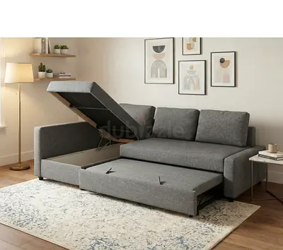 . Stylish Corner Storage Sofa