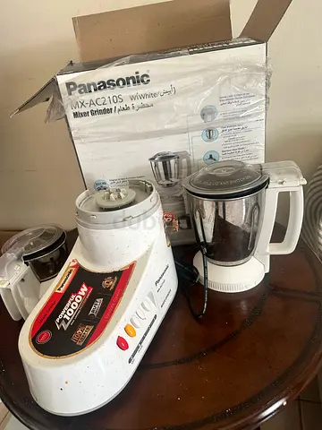 Panasonic 1000W Mixer Grinder with Jars -Good Working condition