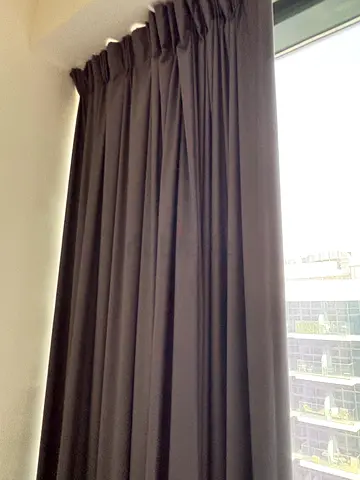 Complete 2 Bedrooms Curtain Sets – Blackout + White Sheer Curtains (1 Beige and 1 grey)