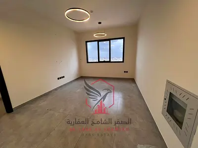 Open view, one-bedroom apartment (second tenant) with free parking in the finest towers of Sharjah. All services included, featuring modern finishes