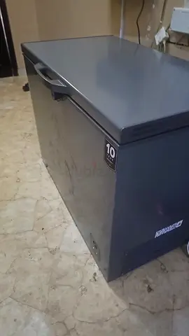 Gray Chest Freezer - Good Working Condition
