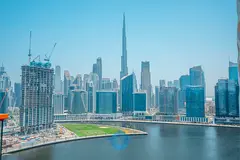 SUMMER BIGGEST DISCOUNT ! | Stylish Studio with Canal Views | Near Burj Khalifa & Dubai Mall| All Bi