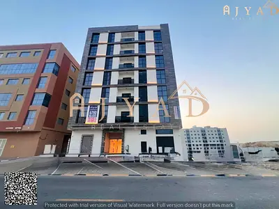 For sale: premium residential building in Al Jurf 3 Ajman, ground + 6 floors, brand new, 30 apartme