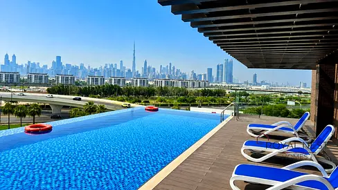 Burj Khalifa view | Closed Kitchen | Brand New