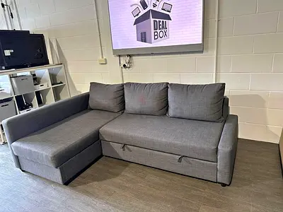 IKEA Gray FRIHETEN L Shape Sofa 204 x 140 cm
