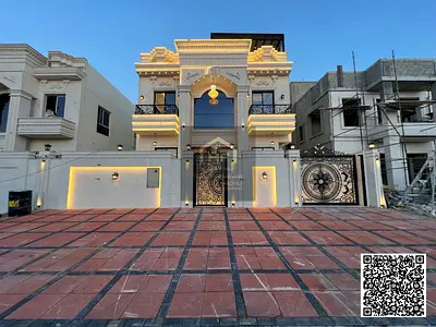 For sale: Classic villa in the Hilyou area, 2 floors plus first floor and rooftop, including registration and ownership fees.