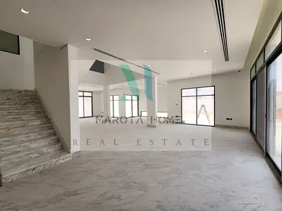 فيلا مودرن للإيجار في مدينة الرياض قريب نادي بني ياس موقع مميز تشطيب سوبر ديلوكس تكييف مركزي