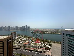 **Free A/C | Parking | Gym & Pool | 5BR + Maid | Sea View Balcony | Near Corniche**