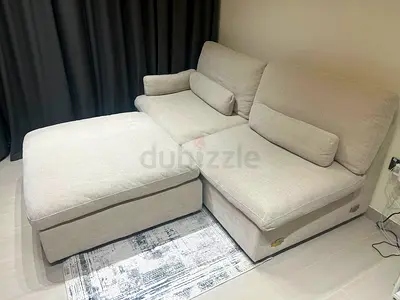 Homecentre sofa with ottoman