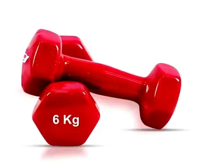 VINYL DUMBBELL 6KG
