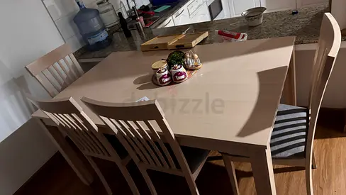 Dinning table with 4 chair