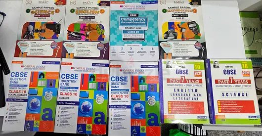 Set of CBSE Sample Papers and Question Banks for Classes 10 (English, Science,social science, Maths)